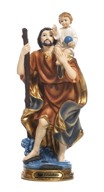 Svätý Krištof (PB15696) - 20 cm