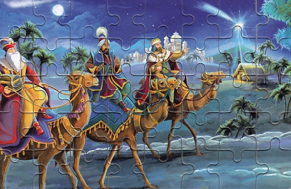 Puzzle 40 (PU016) - Traja králi
