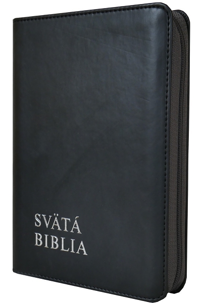 Svätá Biblia / Roháček vrecková - čierna