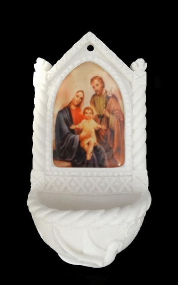 Svätenička alabaster (606-6) - Svätá rodina
