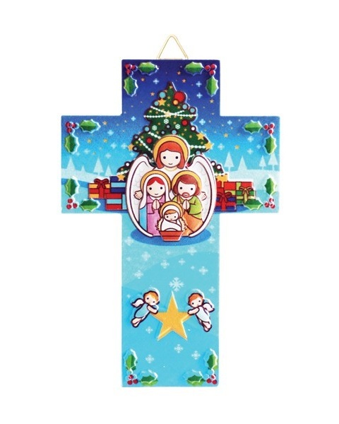 Krížik (17373) Svätá rodina - vianočná