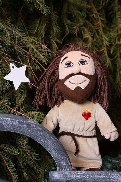 Ježiš - plyšová hračka v darčekovom boxe