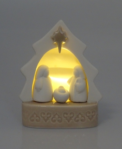 Svätá rodina (2945) porcelánová svietiaca