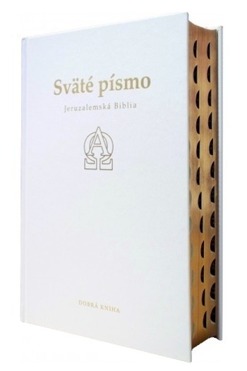 Sväté písmo - Jeruzalemská Biblia - (darčeková) biela obálka (2020)