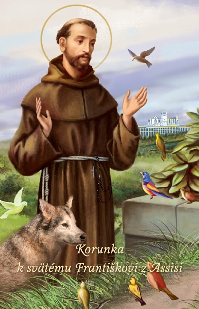 Ruženec (R1232) s obrázkom (Z042) – sv. František z Assisi