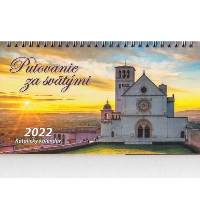 Katolícky kalendár 2022 (stolový) Putujeme za svätými