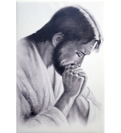 Obraz na plátne (OPZ 011/3) Modliaci Pán Ježiš