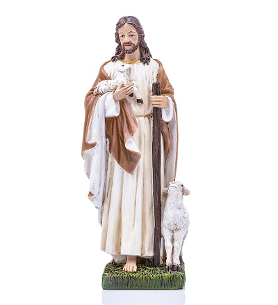 Pán Ježiš dobrý pastier (JS93593A) - 19 cm