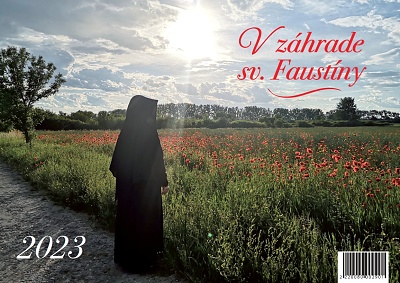 Kalendár V záhrade sv. Faustíny 2023 (nástenný)