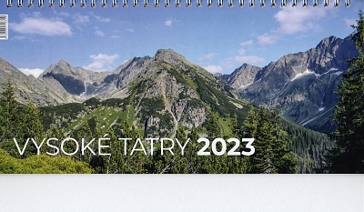 Kalendár 2023 VYSOKÉ TATRY (stolový) / GW