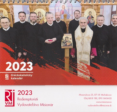 Gréckokatolícky kalendár 2023 (stolový)