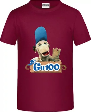 Tričko GU100 (L) - vínové